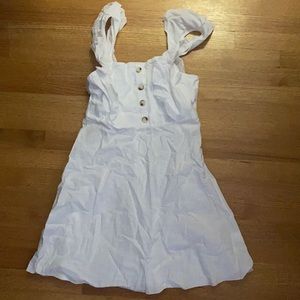 White light weight sundress